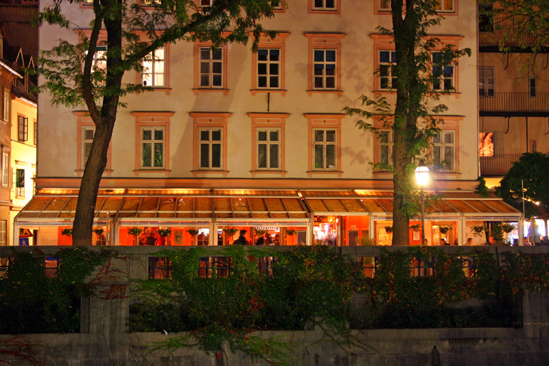 Café Maček in Ljubljana