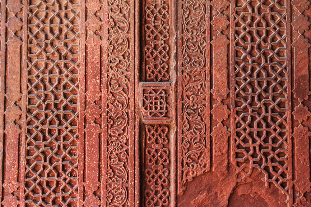 Detail at Agra Fort