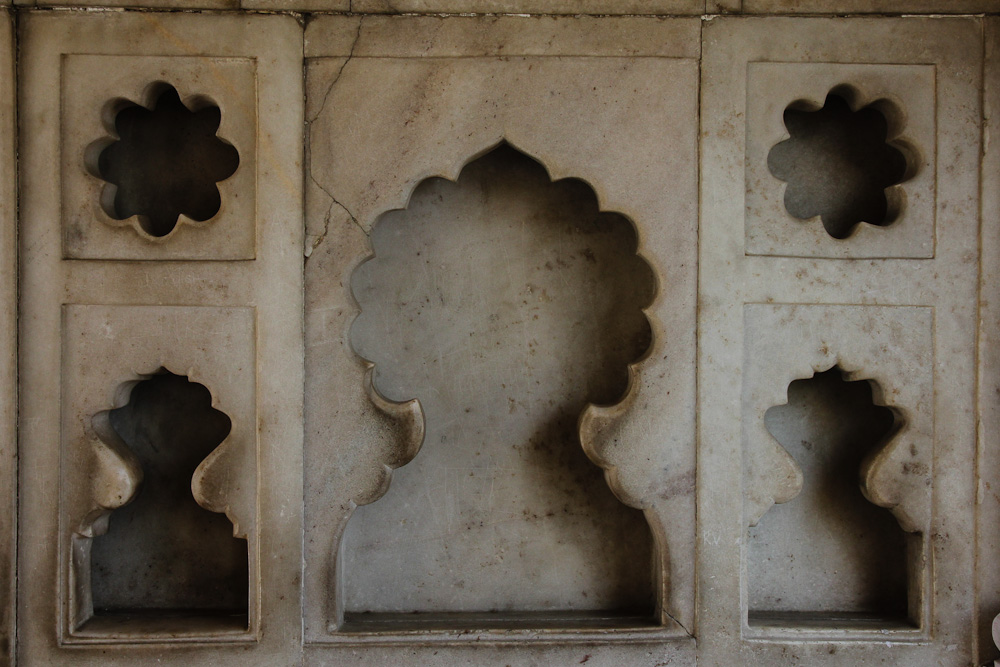 Marble Detail at Agra Fort