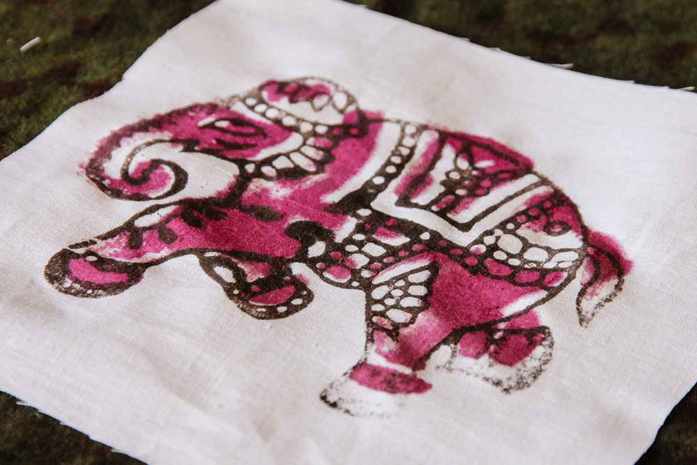Printed Elephant