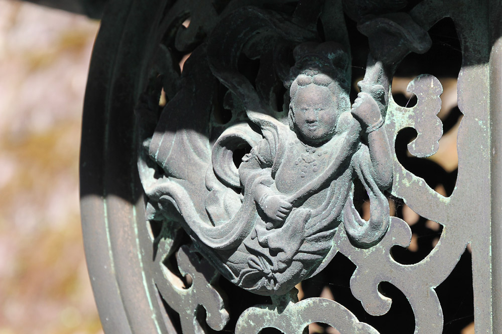 Temple Lantern Detail